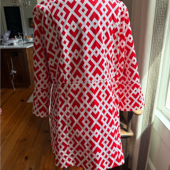 Eden Court Red Geometric Jacket - Picture 6 of 9